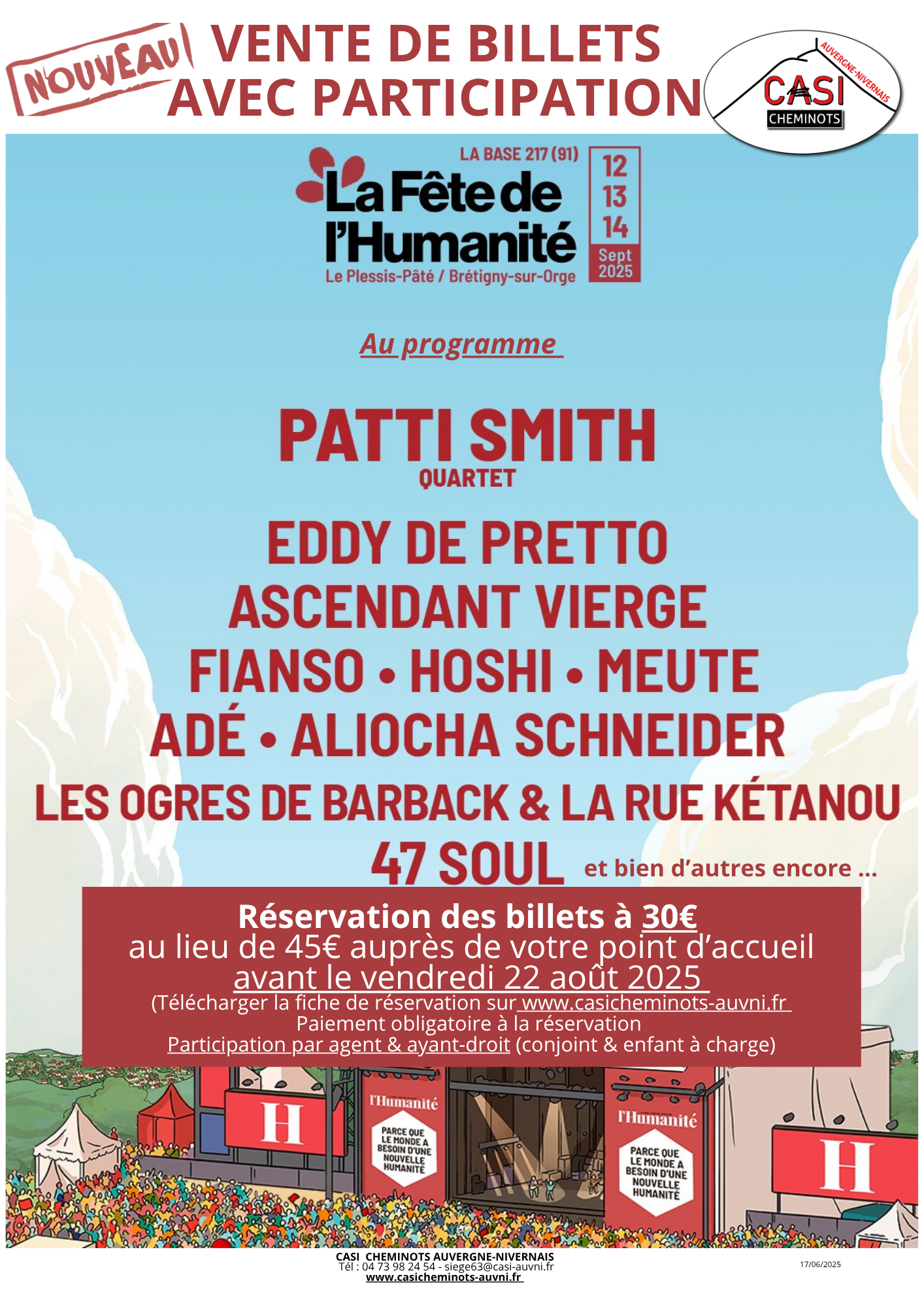 Fête de l’Humanité 2025